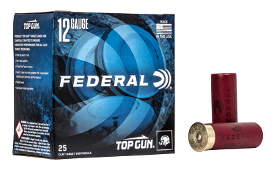 Fed Top Gun 12ga 2.75" #7.5 25 โ Fed Top Gun 12ga 2.75" #7.5 25