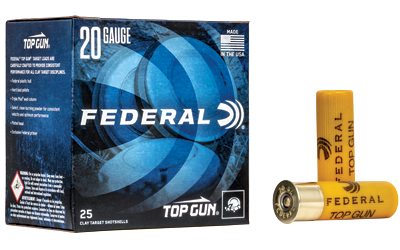 Fed Top Gun 20ga 2.75" #9 25 โ Fed Top Gun 20ga 2.75" #9 25