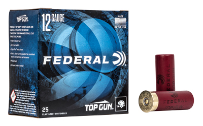 Fed Top Gun 12ga 2.75" #9 25 โ Fed Top Gun 12ga 2.75" #9 25