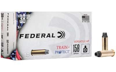 Fed Train/protct 38spl 158gr Vhp 50 โ Fed Train/protct 38spl 158gr Vhp 50
