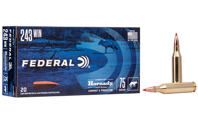 Fed V&p 243win 75gr V-max 20 โ Fed V&p 243win 75gr V-max 20