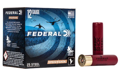 Fed Speed Shok 12ga 3.5" #2 25 โ Fed Speed Shok 12ga 3.5" #2 25