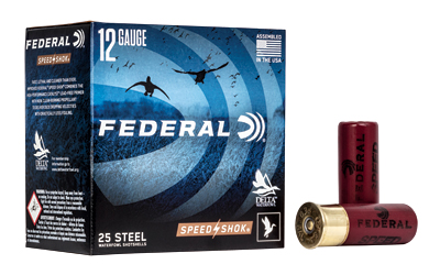 Fed Speed Shok 12ga 2.75" #4 25 โ Fed Speed Shok 12ga 2.75" #4 25