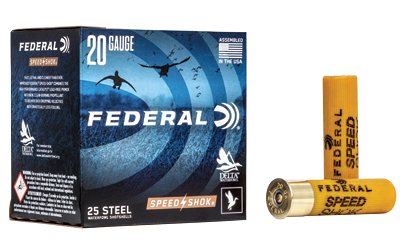 Fed Speed Shok 20ga 3" #2 25 โ Fed Speed Shok 20ga 3" #2 25
