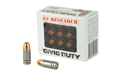 G2r Civic Duty 9mm 94gr 20 โ G2r Civic Duty 9mm 94gr 20