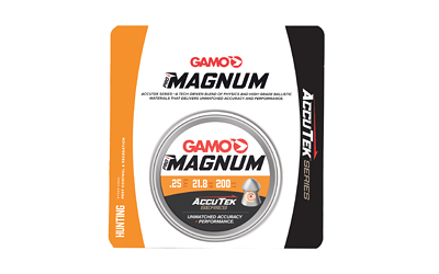 Gamo Accutek Pro Magnum 25cal 200ct โ Gamo Accutek Pro Magnum 25cal 200ct