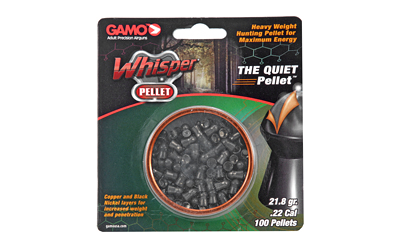 Gamo Whisper Pellet 22cal 100ct โ Gamo Whisper Pellet 22cal 100ct