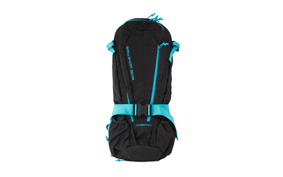 Ggg Apparition Solid Blk W/cyan Zips — Ggg Apparition Solid Blk W/cyan Zips