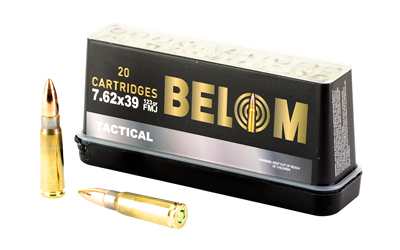 Belom 7.62x39 Brass 123gr Fmj 20 โ Belom 7.62x39 Brass 123gr Fmj 20