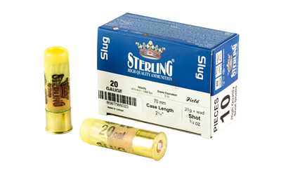 Sterling Big Game 20ga Slug 10 โ Sterling Big Game 20ga Slug 10