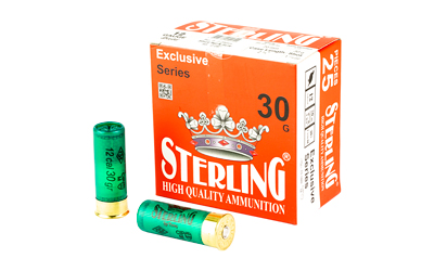 Sterling Exclsv 12ga 2.75" #8 25 โ Sterling Exclsv 12ga 2.75" #8 25