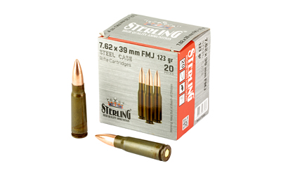 Sterling Sc 762x39 123gr Fmj 20 โ Sterling Sc 762x39 123gr Fmj 20