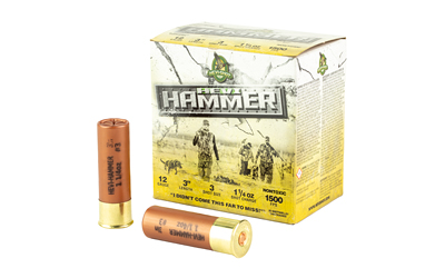 Hevi Hammer 12ga 3" #3 25 โ Hevi Hammer 12ga 3" #3 25