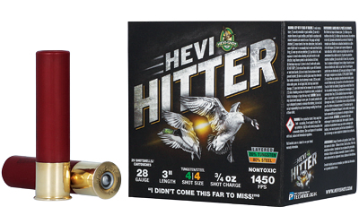 Hevi-hitter 28ga 3" 3/4oz #4 Tg/stl โ Hevi-hitter 28ga 3" 3/4oz #4 Tg/stl