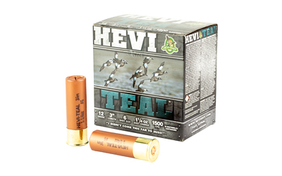 Hevi Teal 12ga 3" #6 25 โ Hevi Teal 12ga 3" #6 25