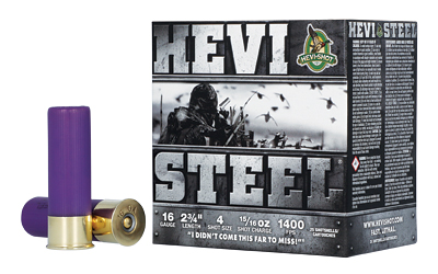 Hevi-steel 16ga 2.75" 15/16oz #4 โ Hevi-steel 16ga 2.75" 15/16oz #4