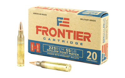 Frontier 223Rem 55gr HP Match 20 — Frontier 223rem 55gr Hp Match 20