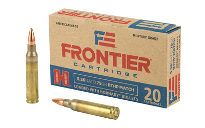 Frontier 556nato 75gr Bthp Mtch 20 โ Frontier 556nato 75gr Bthp Mtch 20