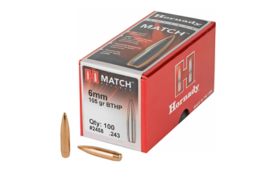Hrndy Match 6mm .243 105gr 100ct โ Hrndy Match 6mm .243 105gr 100ct