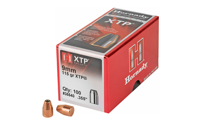 Hrndy Xtp 9mm .355 115gr 100ct — Hrndy Xtp 9mm .355 115gr 100ct