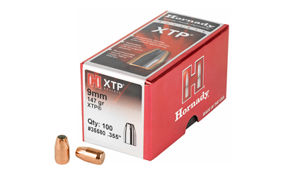 Hrndy Xtp 9mm .355 147gr 100ct โ Hrndy Xtp 9mm .355 147gr 100ct