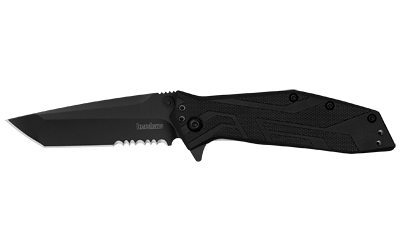 Kershaw Brawler Serrated 3" Blk/ox — Kershaw Brawler Serrated 3" Blk/ox