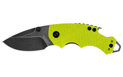 Kershaw Shuffle 2.4" Blackwash Lime — Kershaw Shuffle 2.4" Blackwash Lime