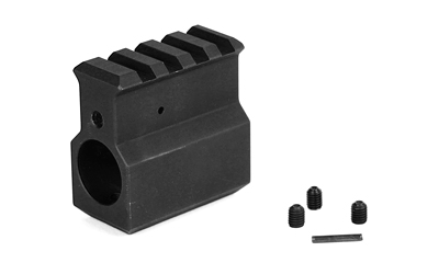 Lbe .750 Gas Block W/rail Blk โ Lbe .750 Gas Block W/rail Blk
