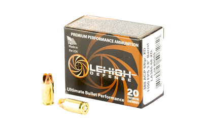 Lehigh Xtrm Dfns .380acp 68gr 20 โ Lehigh Xtrm Dfns .380acp 68gr 20