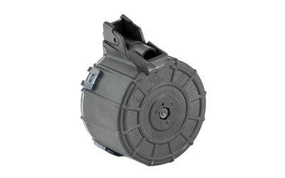 Promag Saiga 12ga Drum Mag 12rd Blk โ Promag Saiga 12ga Drum Mag 12rd Blk
