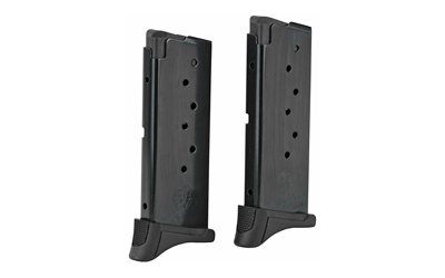 Mag Ruger Lc9/ec9s 7rd Bl W/ext 2pk — Mag Ruger Lc9/ec9s 7rd Bl W/ext 2pk