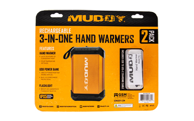 Muddy 3-in-1 Electronic Hand Warmer โ Muddy 3-in-1 Electronic Hand Warmer