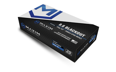 Maxim 8.6 Blk 235gr Tui Sba 20 — Maxim 8.6 Blk 235gr Tui Sba 20