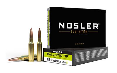 Nosler 6.5 Creedmoor 140gr Bt 20