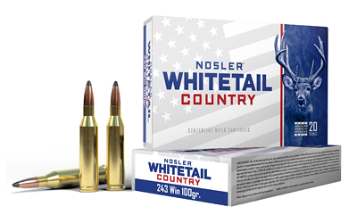Nosler Wca 243win 100gr Sb Sp 20