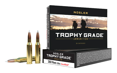 Nosler Tga 260 Rem 130gr Ab 20