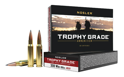 Nosler Tga 308 Win 168gr Ablr 20