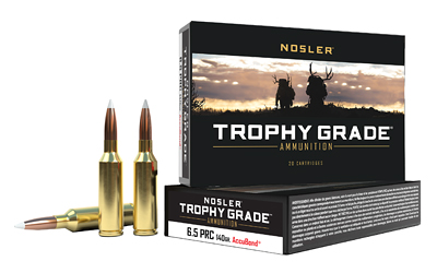 Nosler Tga 6.5 Prc 140gr Ab 20 โ Nosler Tga 6.5 Prc 140gr Ab 20