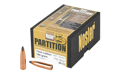 Nosler 7mm 160gr Sp Partition 50ct โ Nosler 7mm 160gr Sp Partition 50ct