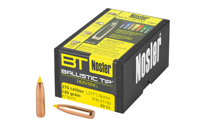 Nosler 270 Cal 150gr 50ct โ Nosler 270 Cal 150gr 50ct