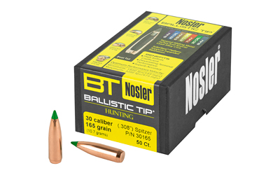 Nosler 30 Cal 165gr 50ct โ Nosler 30 Cal 165gr 50ct