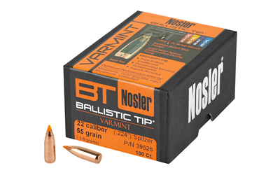 Nosler 22 Cal 55gr 100ct โ Nosler 22 Cal 55gr 100ct