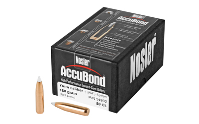 Nosler 7mm 160gr Accubond 50ct โ Nosler 7mm 160gr Accubond 50ct