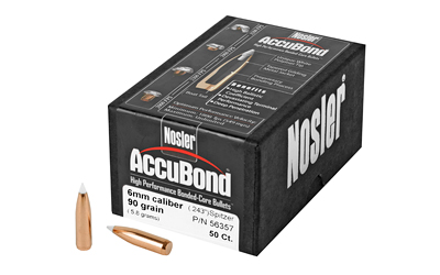 Nosler 6mm 90gr Accubond 50ct โ Nosler 6mm 90gr Accubond 50ct