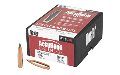 Nosler Ablr 30 Cal 210gr Sp 100ct โ Nosler Ablr 30 Cal 210gr Sp 100ct