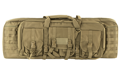 Ncstar Vism Dbl Carb Case Tan 36"