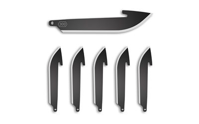 Od Edge Drop-pt 3" Blade 6pk Blk โ Od Edge Drop-pt 3" Blade 6pk Blk