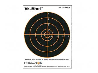 Champion Visishot 8" Bullseye 10pk โ Champion Visishot 8" Bullseye 10pk