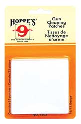Hoppes Clng Patch 16-12ga 25/bag โ Hoppes Clng Patch 16-12ga 25/bag