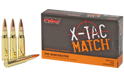 Pmc Xtacm 308win 168gr Otm Bt 20 โ Pmc Xtacm 308win 168gr Otm Bt 20